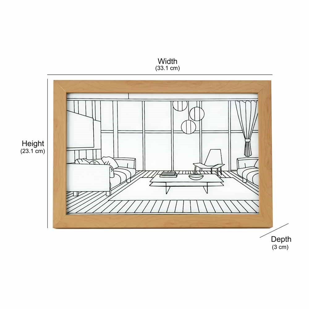 Still Life Sofa LED Painting With 3 Lighting Modes