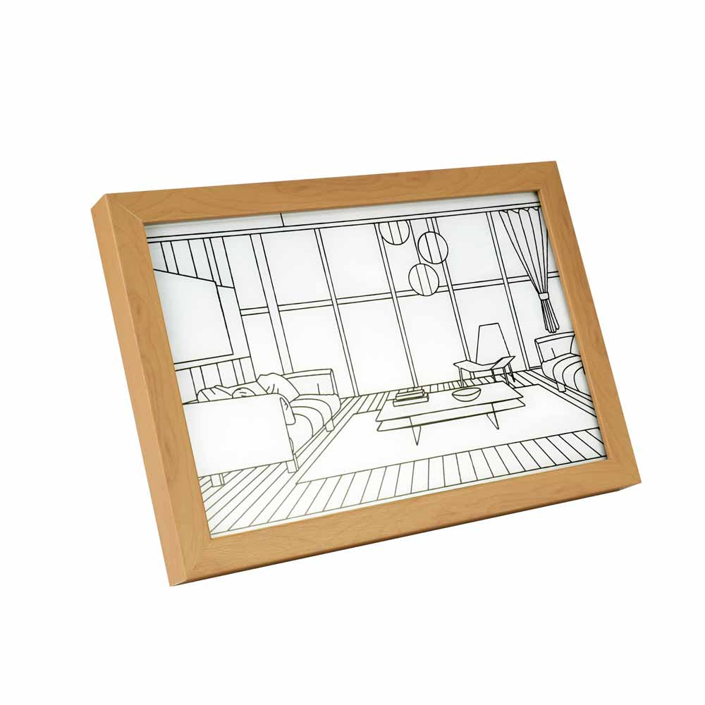 Still Life Sofa LED Painting With 3 Lighting Modes