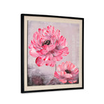Flower Art Canvas Wall Painting (Pink)