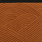 Wavy 16' x 24' Anti-Slip Door Mat (Brown)