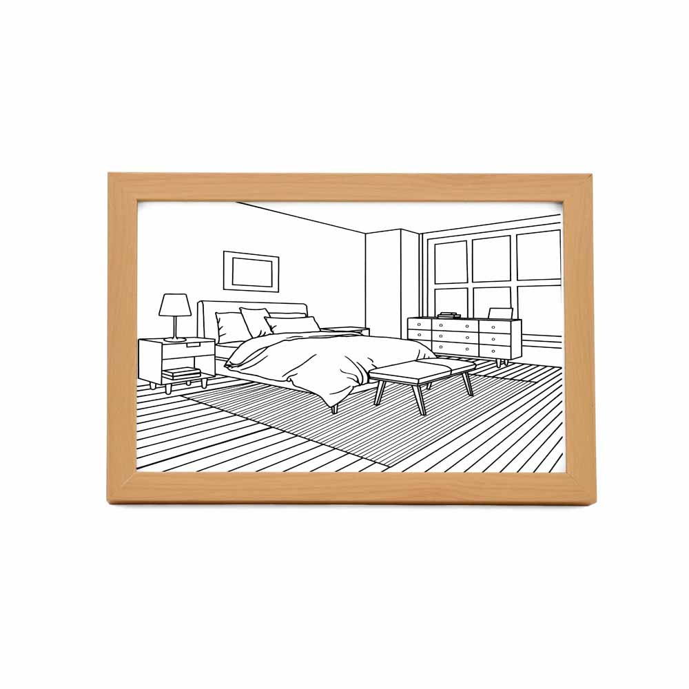 Still Life Bed LED Painting With 3 Lighting Modes