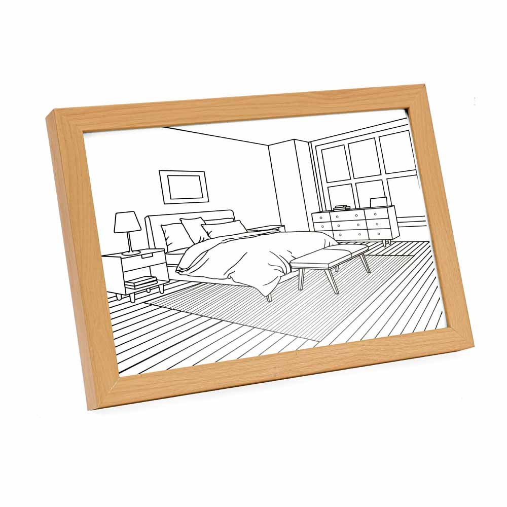 Still Life Bed LED Painting With 3 Lighting Modes