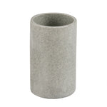 Leaf Design Polyresin Tumbler (250 ml, Grey)