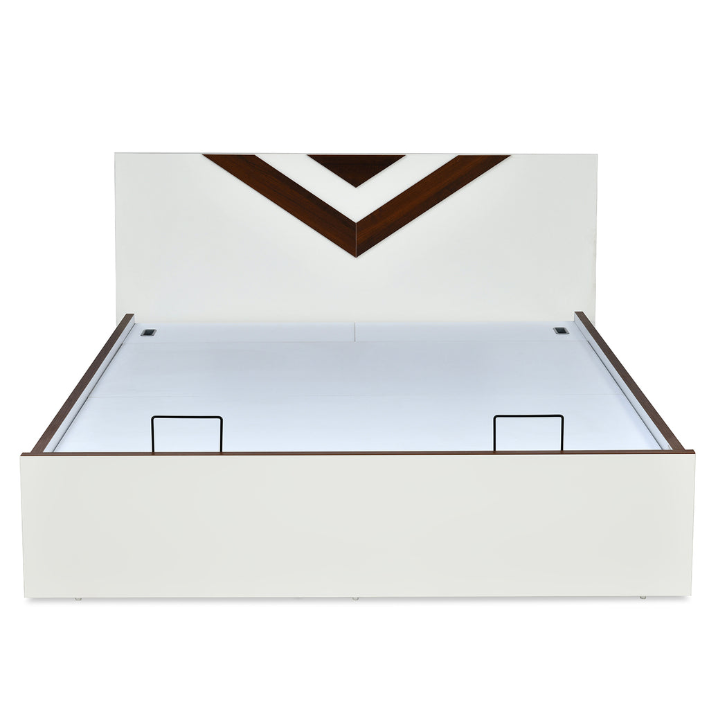 Orion Prime Bed with Semi Hydraulic Storage (White)