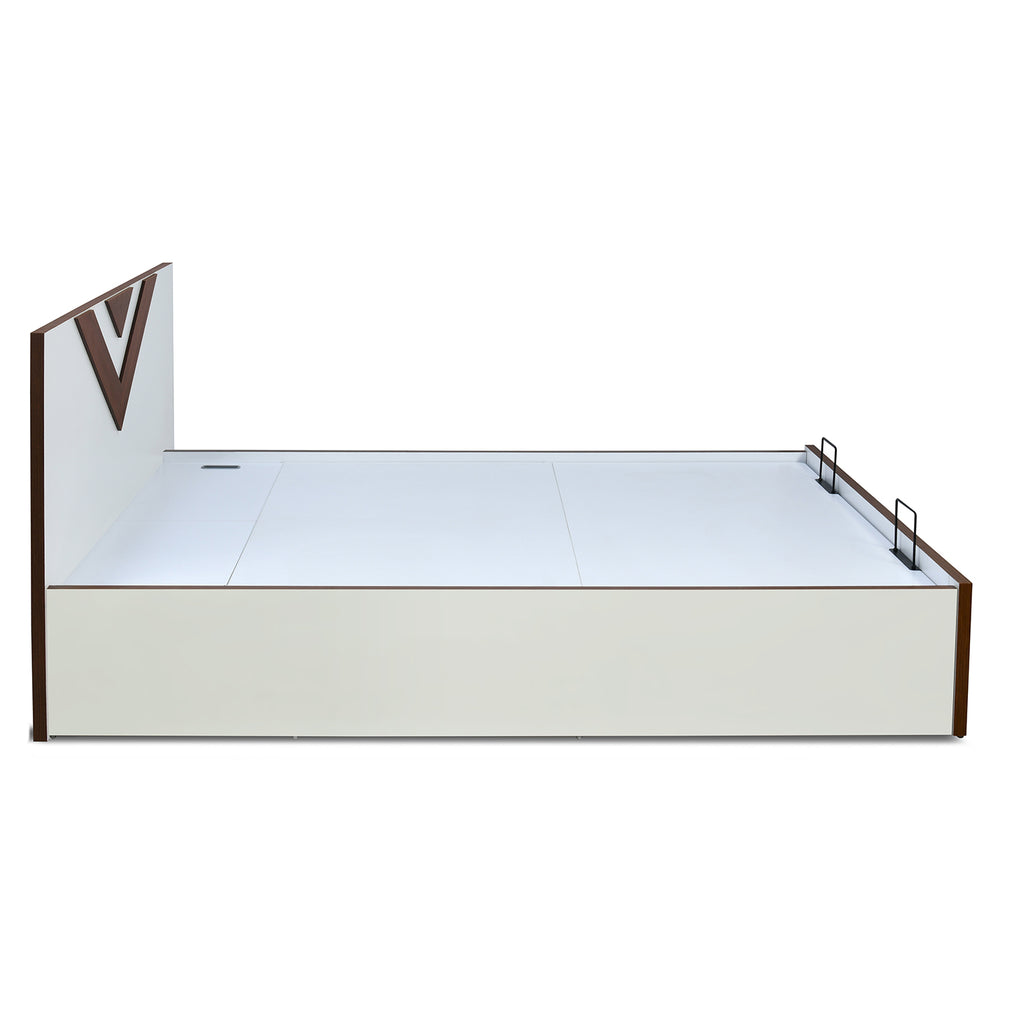 Orion Prime Bed with Semi Hydraulic Storage (White)
