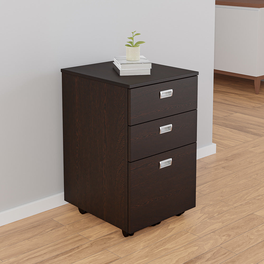 Nilkamal Prime 3 Drawer Pedestal New Wenge
