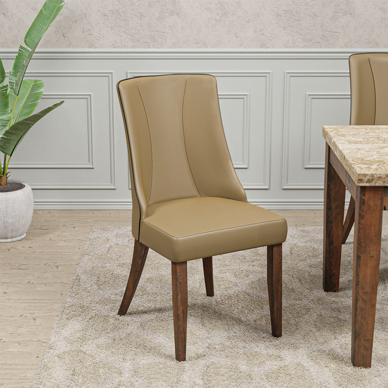 Nilkamal prince Dining Chair Milan Walnut