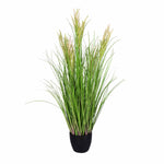 Miscanthus Grass Artificial Plant with Pot (Lilac)