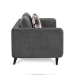 Harper 2 Seater Fabric Sofa- Grey