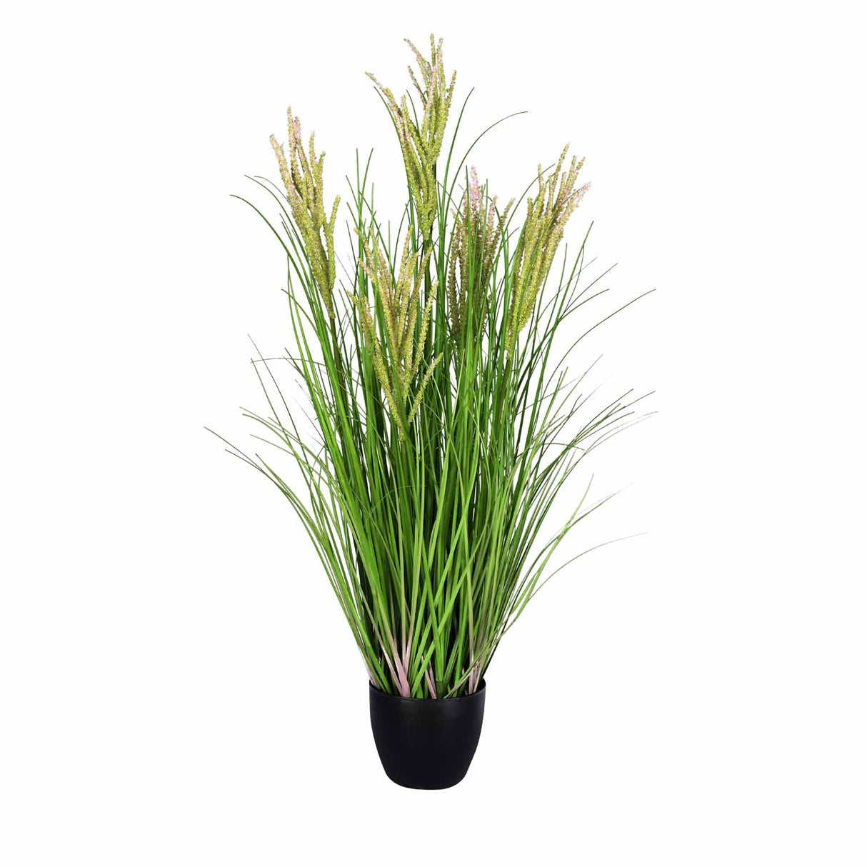 Miscanthus Grass Artificial Plant with Pot (Lilac)