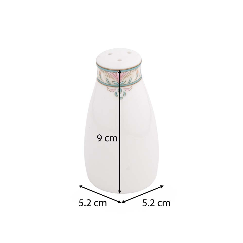 38 Pieces Florim Porcelain Dinner Set- White and Green