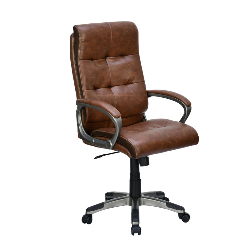 Veneto High Back Office Chair - Brown - Main View