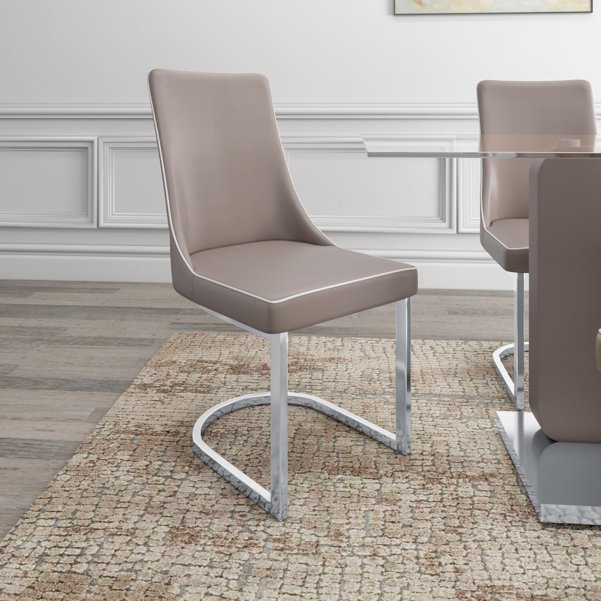 Wilbur Dining Chair (Beige)