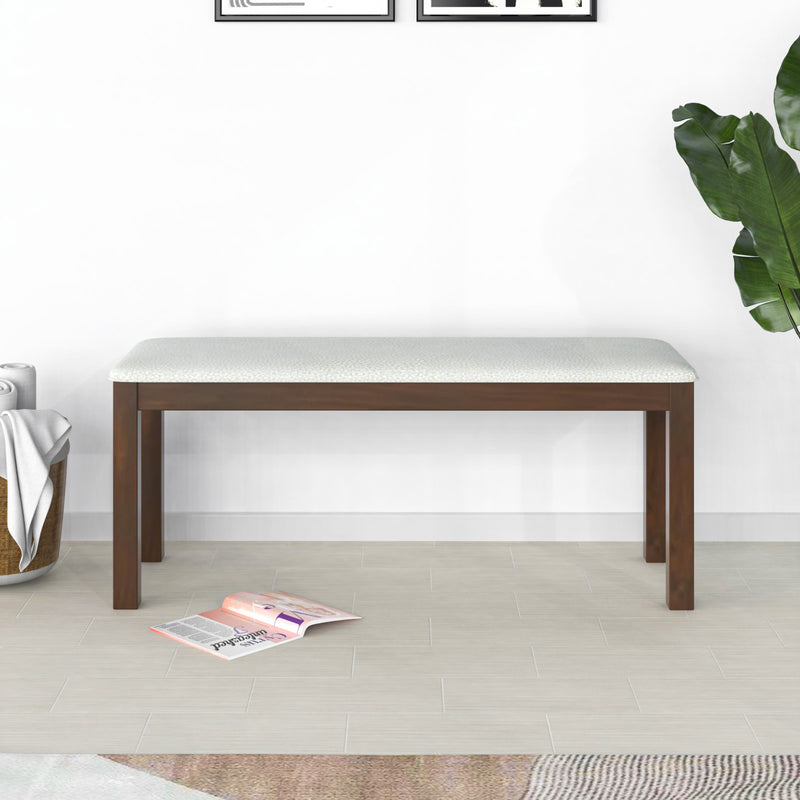 Nilkamal york Solid Wood Dining Bench Antique Cherry