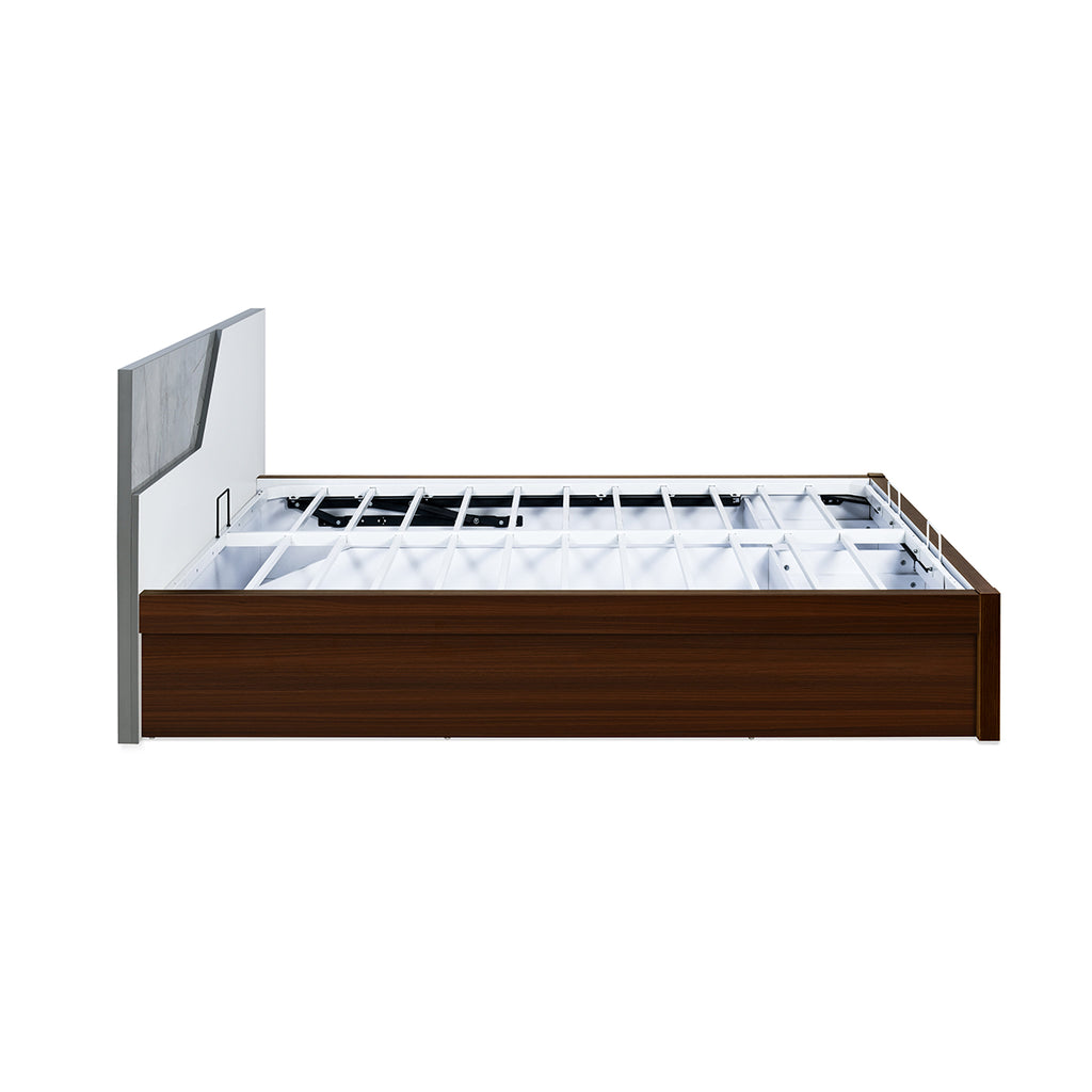 Asta Premier Bed with Hydraulic Storage (Walnut)