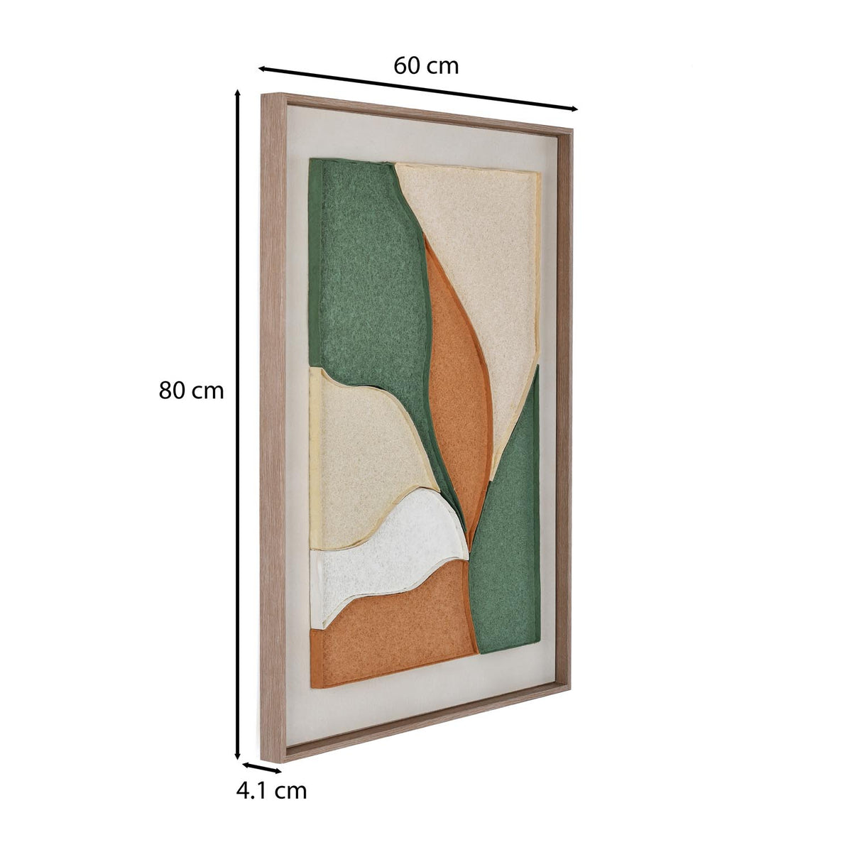 Modern Muse Art 1 Abstract Painting- Multicolor
