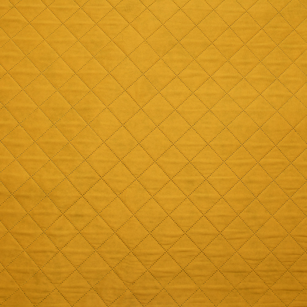 3 Seater Reversible Sofa Cover 179 cm x 279 cm (Mustard & Brown)