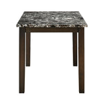 Adrian 6 Seater Dining Set (Dark Walnut)