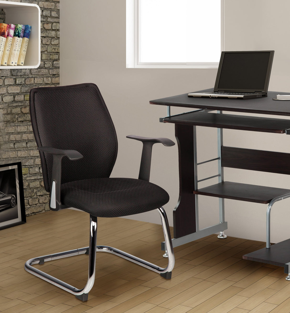 Nilkamal blaze Visitor Chair Oiblazevisitchrblk