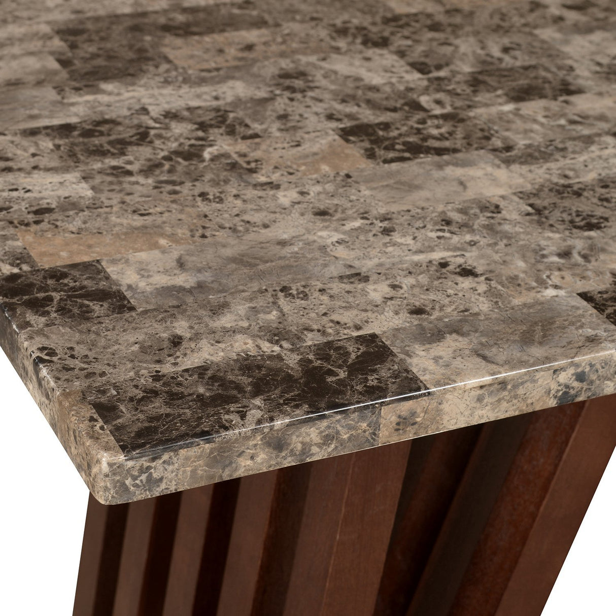 Capri 6 Seater Dining Table (Walnut)