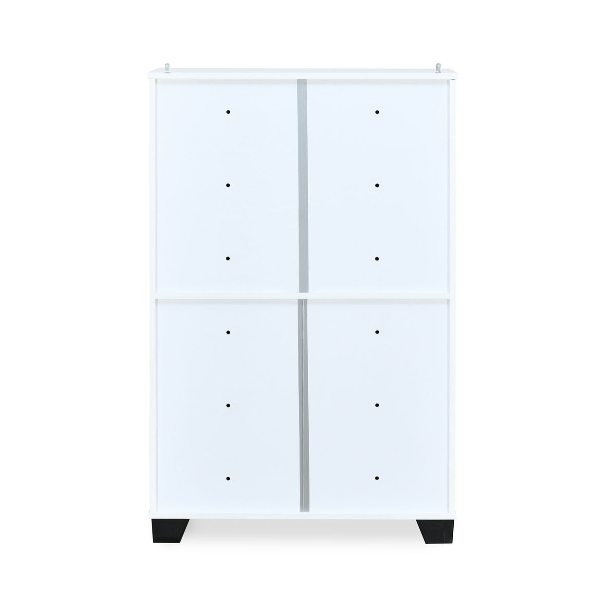 Caren Engineered Wood Big Shoe Cabinet (White)