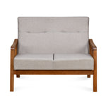 Conolly 2 Seater Fabric Sofa- Brown