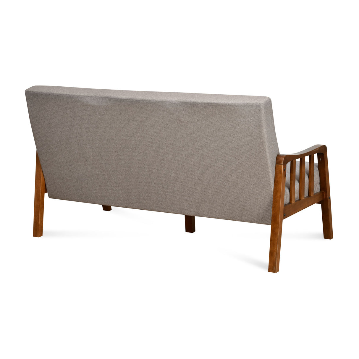 Conolly 3 Seater Fabric Sofa- Brown