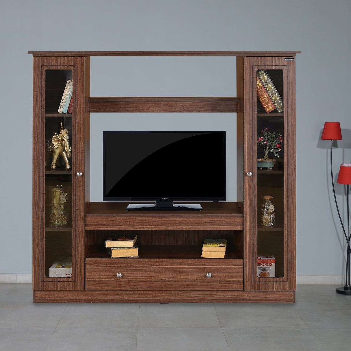 Nilkamal dawn Wall Unit Walnut
