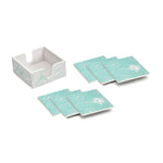 Printed MDF Wooden Coasters Set of 6 (Seagreen)