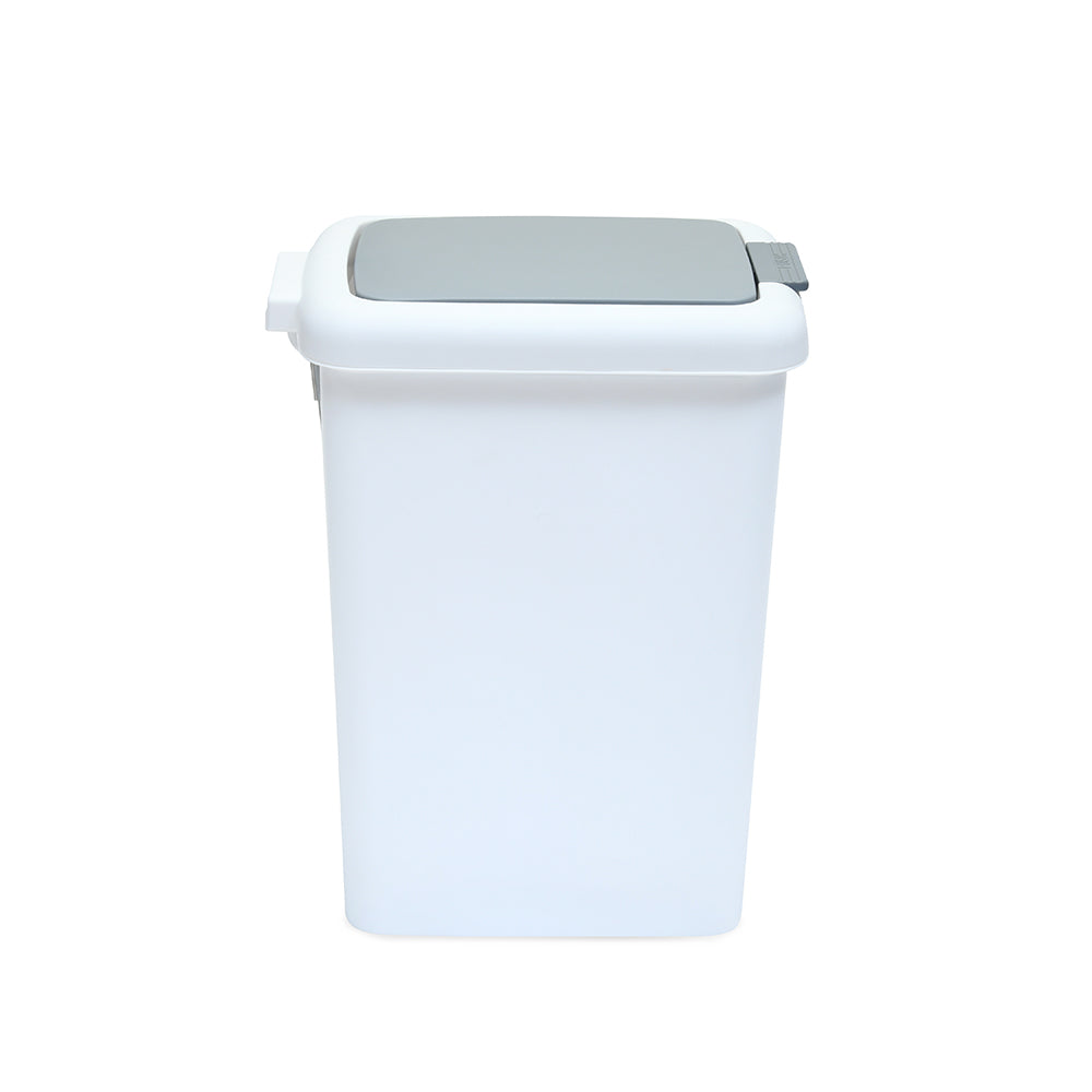 Pedal Press Polypropylene 8 L Dustbin- Grey