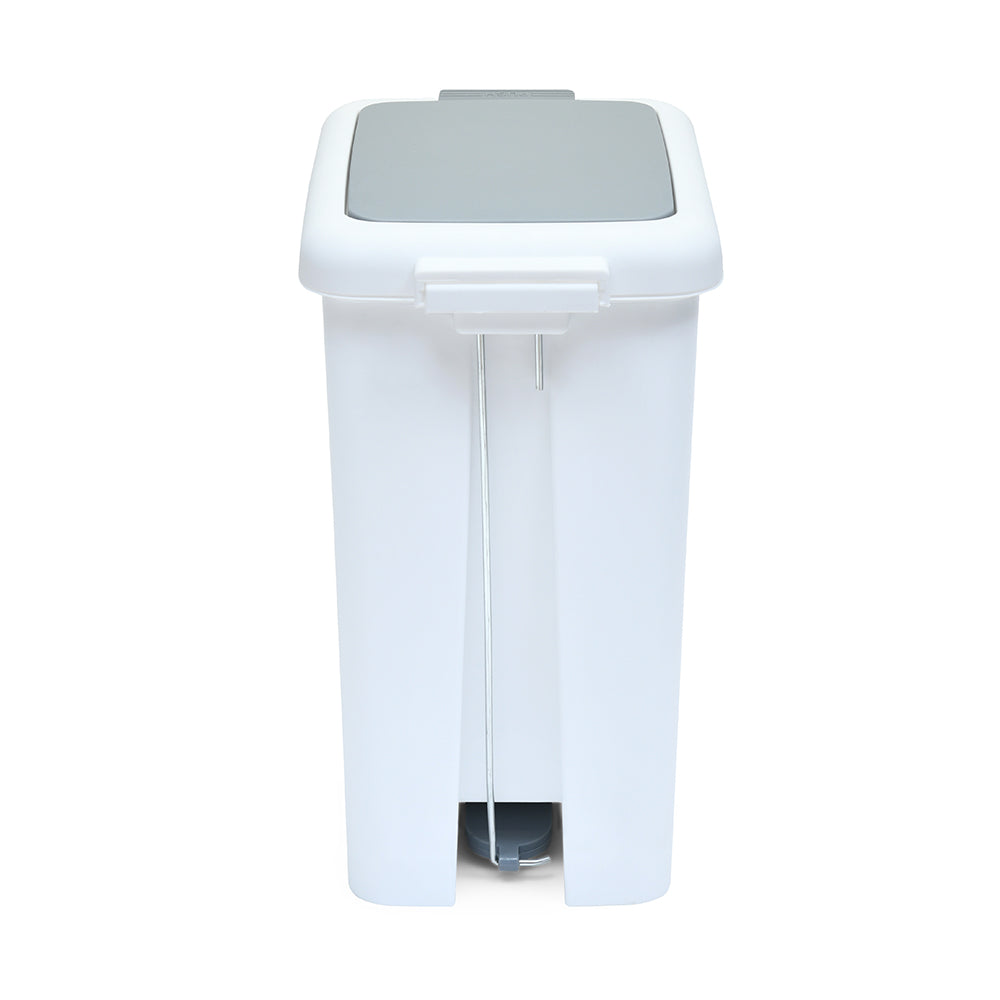Pedal Press Polypropylene 8 L Dustbin- Grey