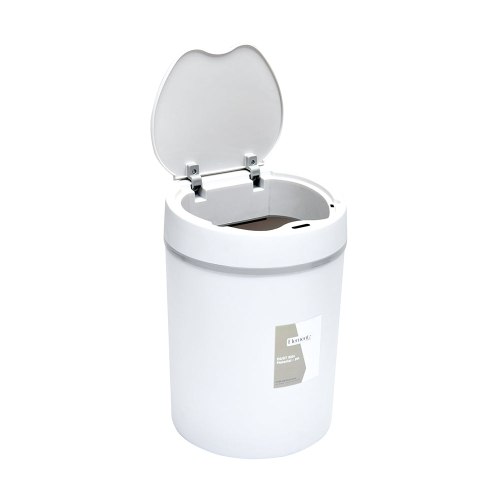 Sensor Lid Polypropylene 12 L Dustbin- Grey