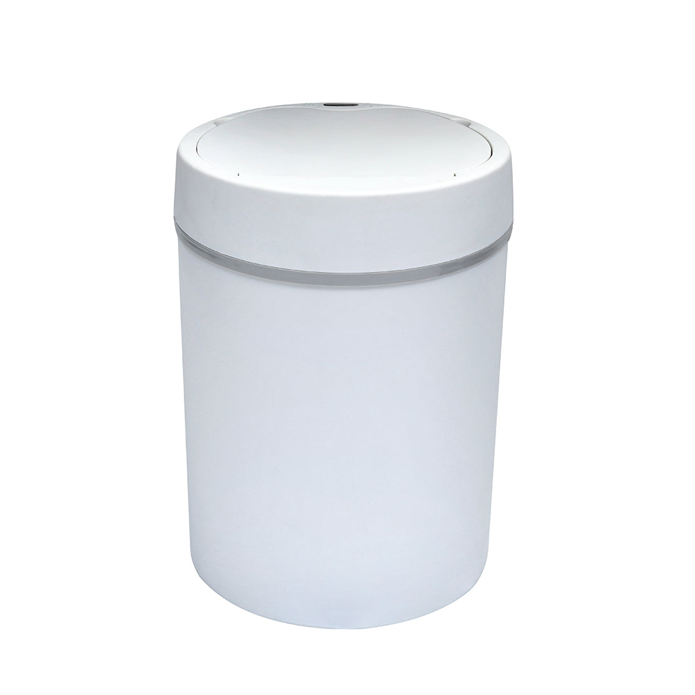 Sensor Lid Polypropylene 12 L Dustbin- Grey