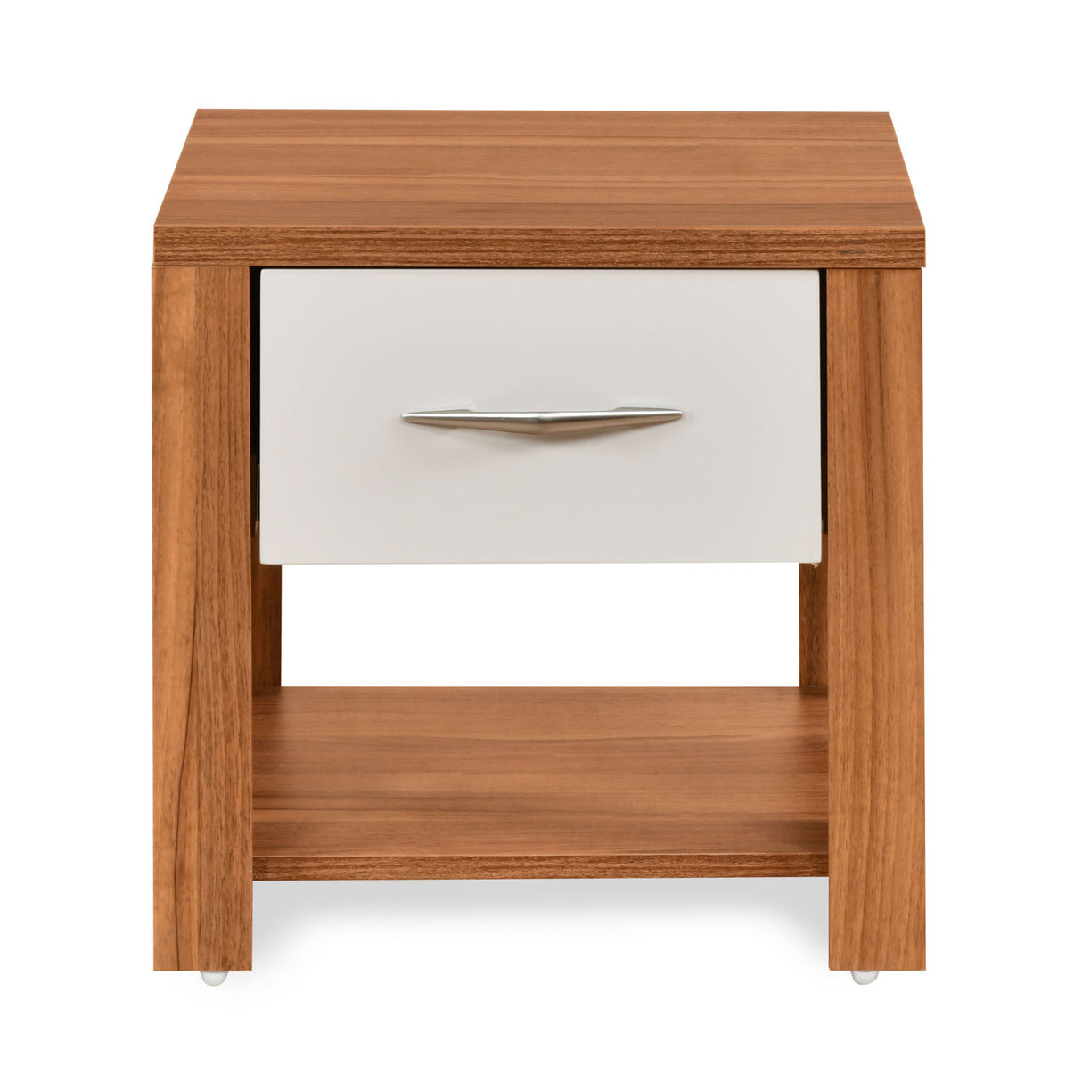 Eternal Engineered Wood Nightstand (Teak)