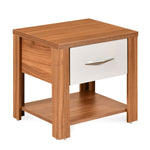 Eternal Engineered Wood Nightstand (Teak)