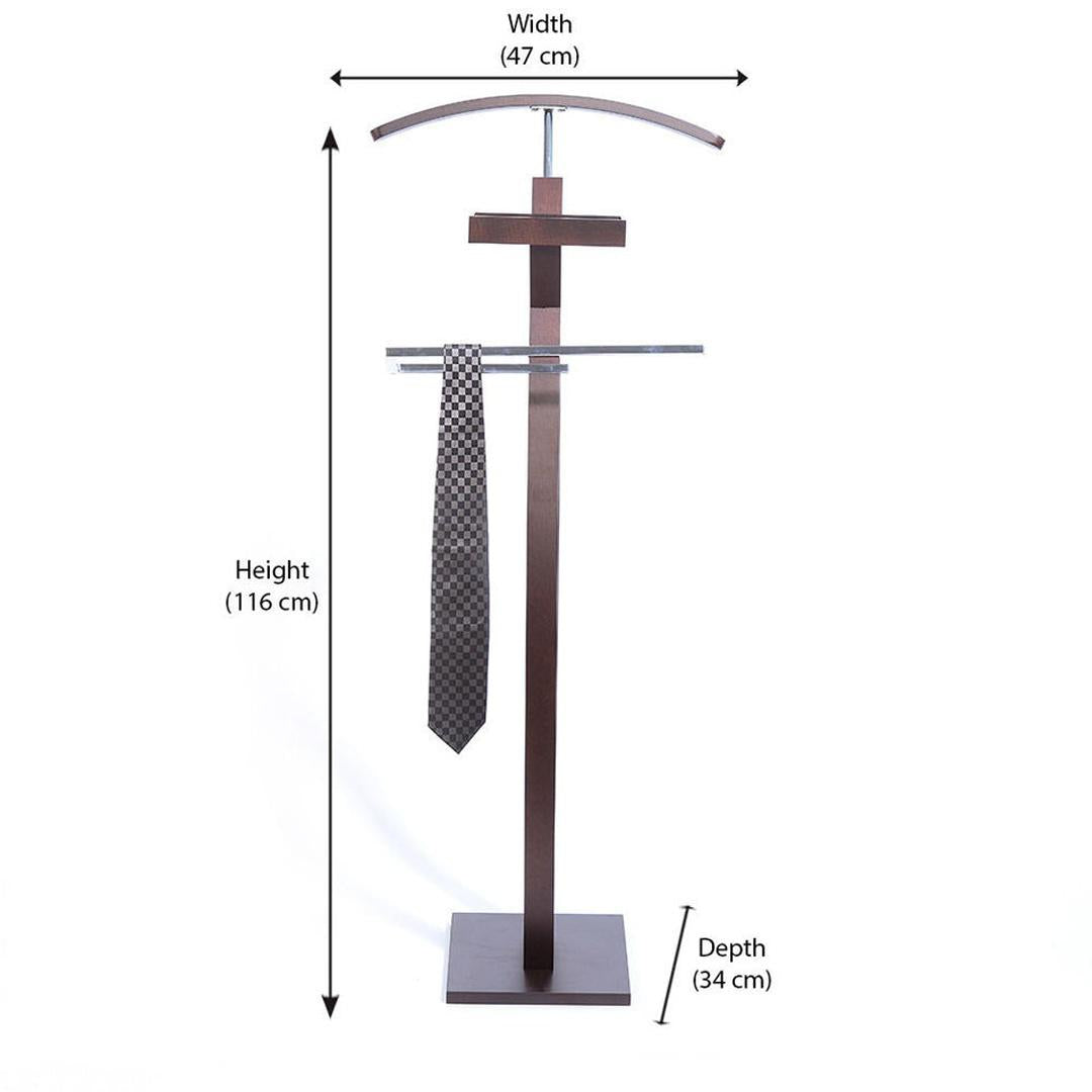 Polar Coat Hanger (Wenge) - Size In Centimeter