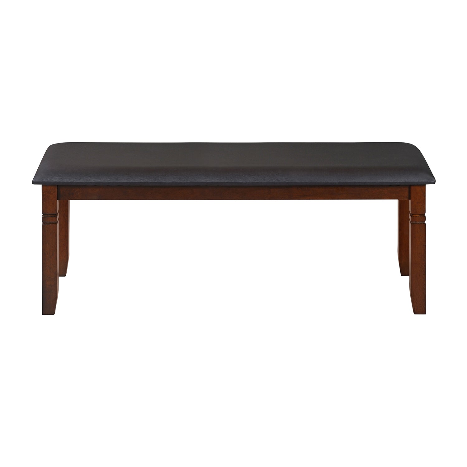 Floret 6 Seater Dining Set With Bench (Walnut)