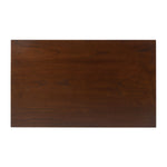 Floret 6 Seater Dining Set With Bench (Walnut)