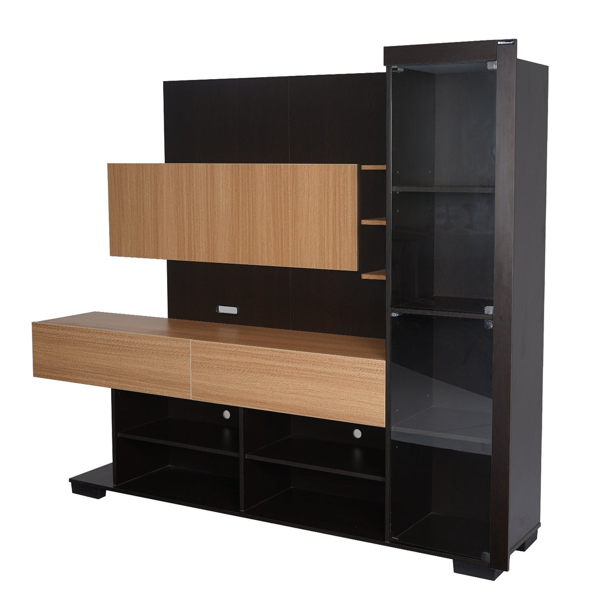 Greta Wall Unit (New Wenge/Urban Teak)