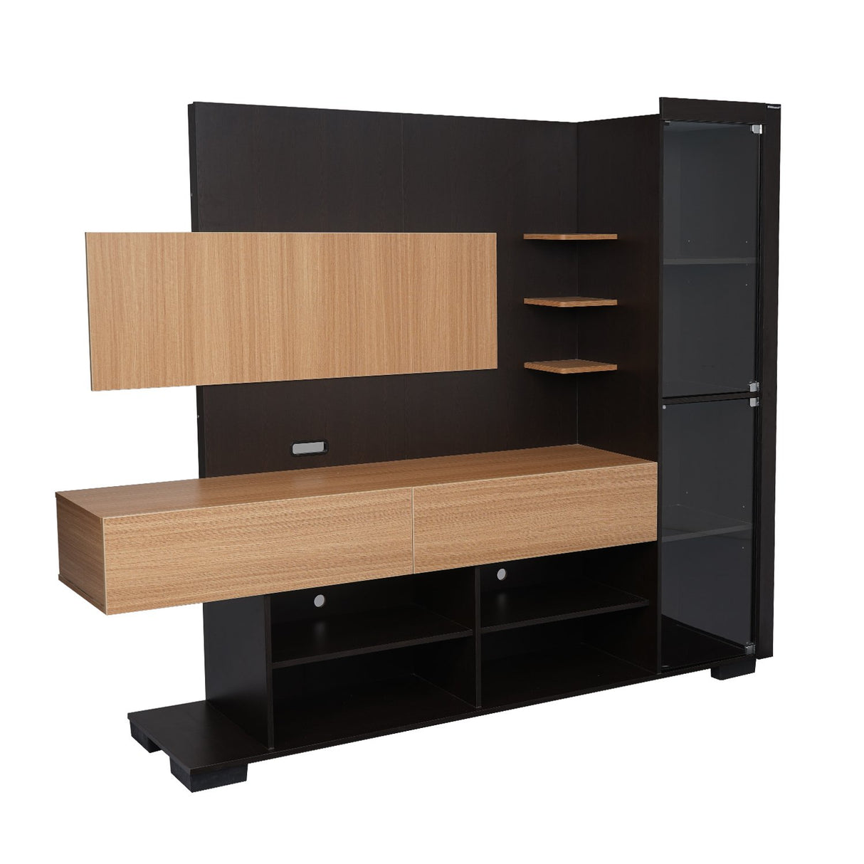 Greta Wall Unit (New Wenge/Urban Teak)
