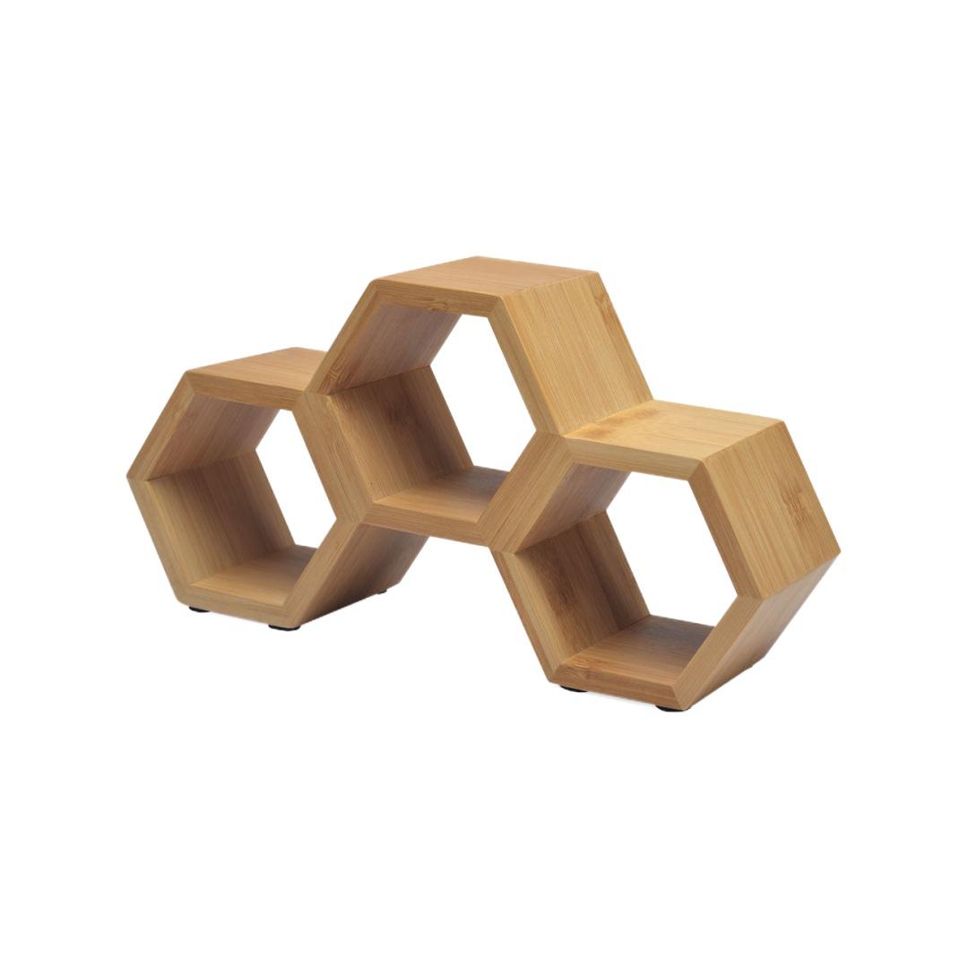 Classic Bamboo Wine Rack- Brown