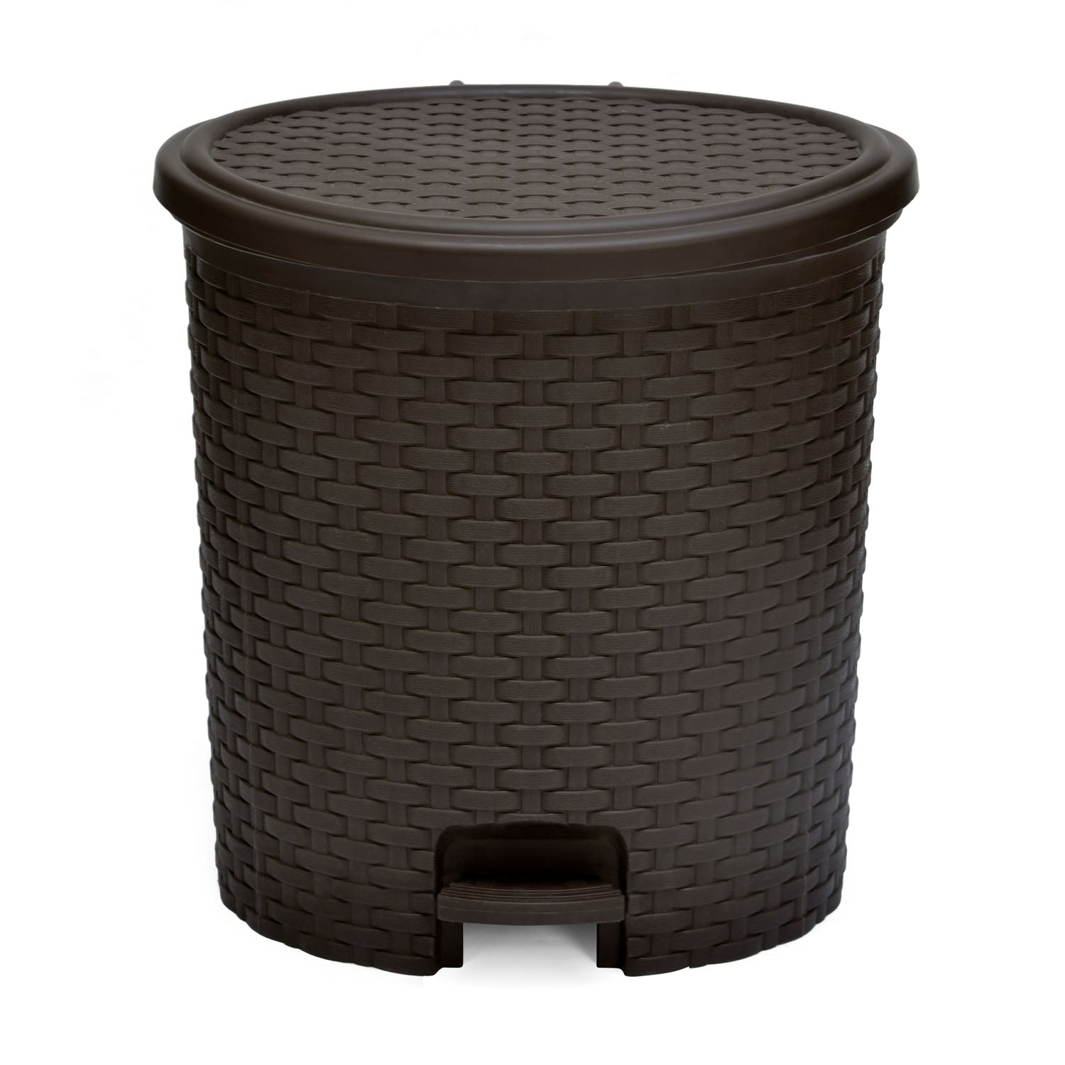 Paddle Dustbin 12 Liter Charcoal Grey