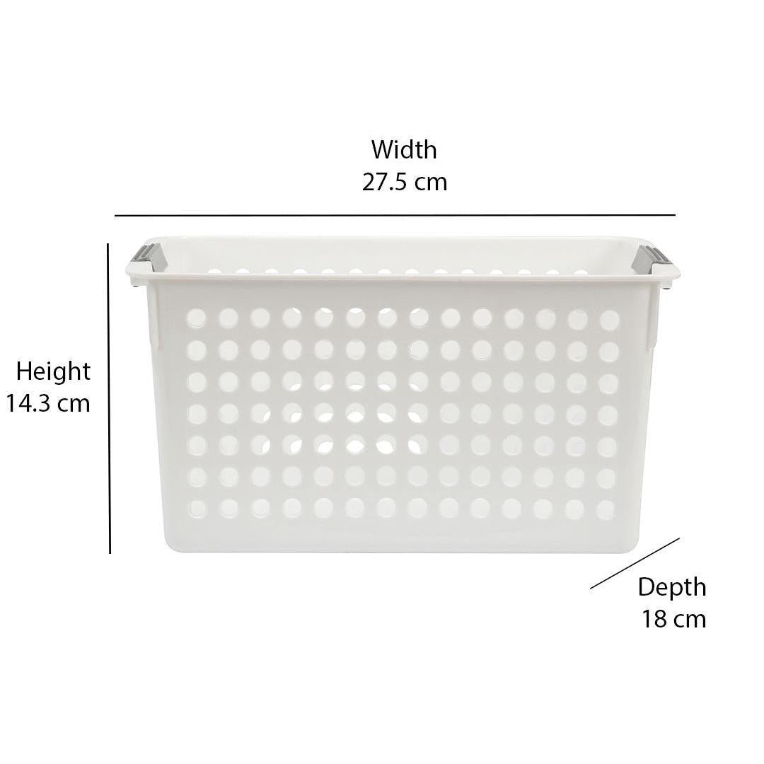 Storage Desk Tray- White