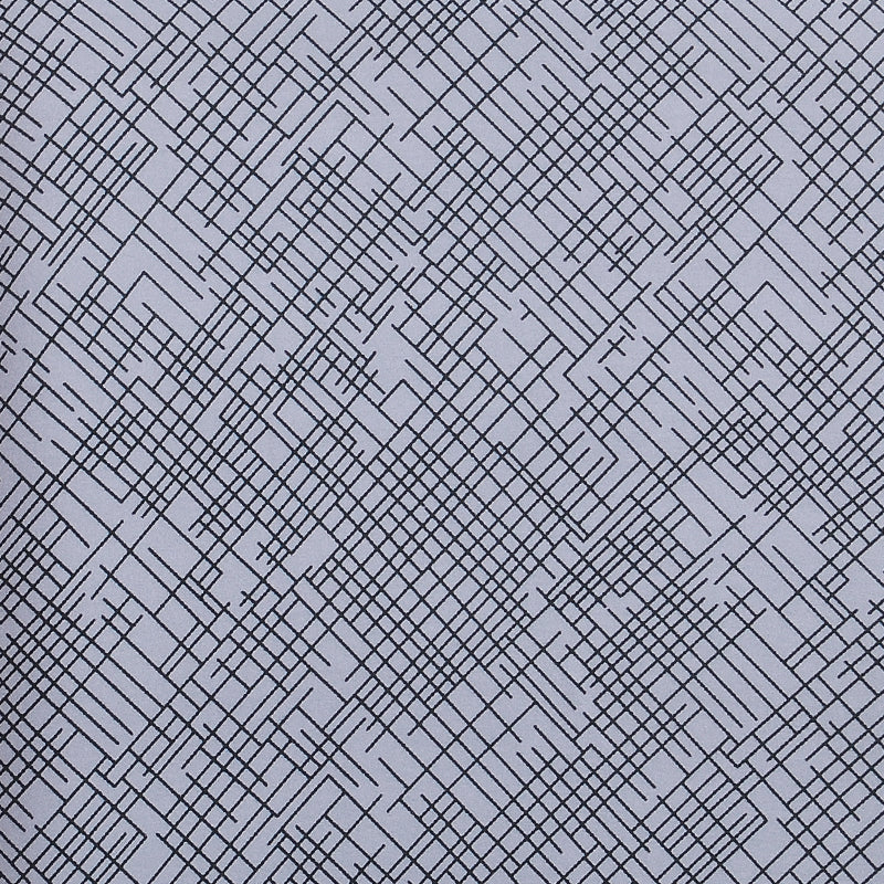 Textured Elegance Fitted 2 Seater Sofa Cover- Grey & Multicolor