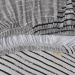 Abstract Elegance Fitted 2 Seater Sofa Cover- Mustard & Multicolor