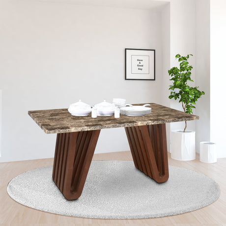 Nilkamal capri 6 Seater Dining Table