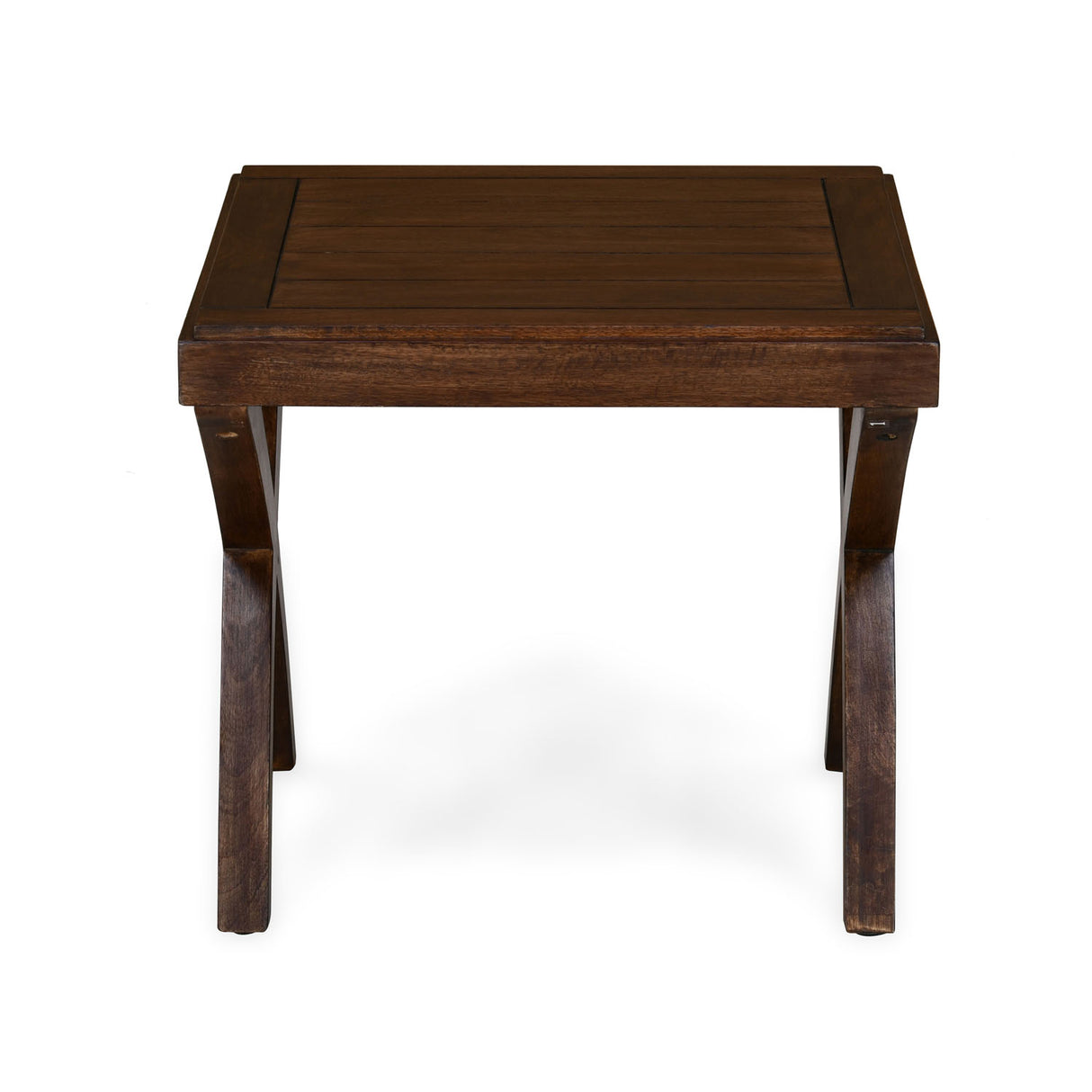 Karla Solid Wood Side Table (Walnut)