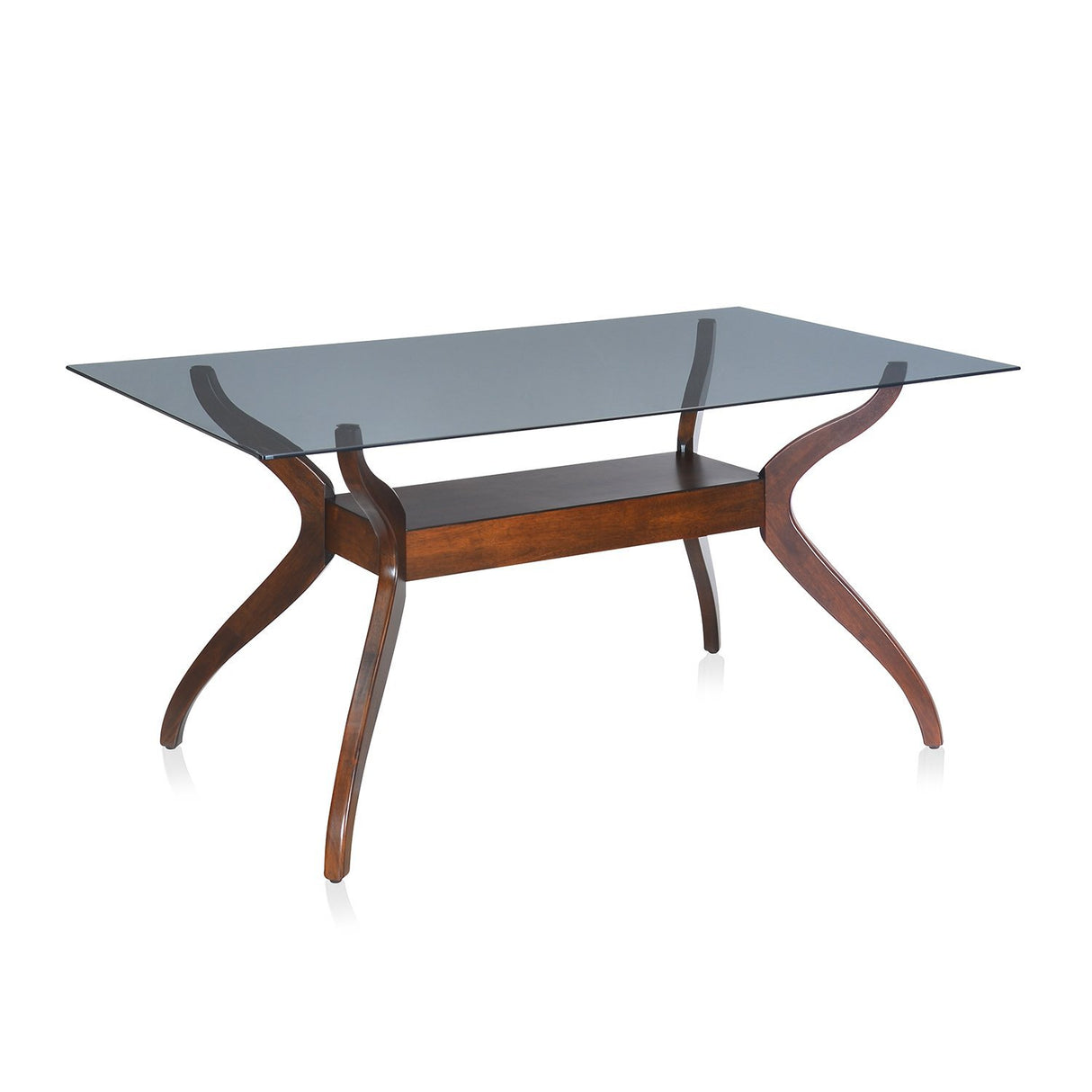 Lopez 6 Seater Dining Table (Walnut)