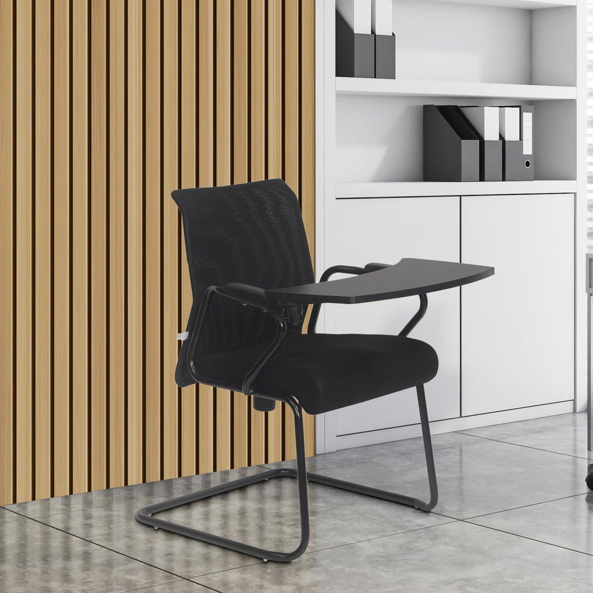 Nilkamal thames Training Mesh Chair Black