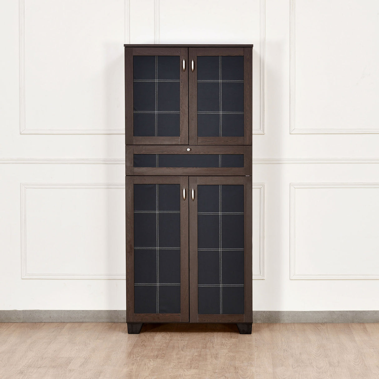 Nilkamal Ruth Engineered Wood Big Shoe Cabinet Wenge